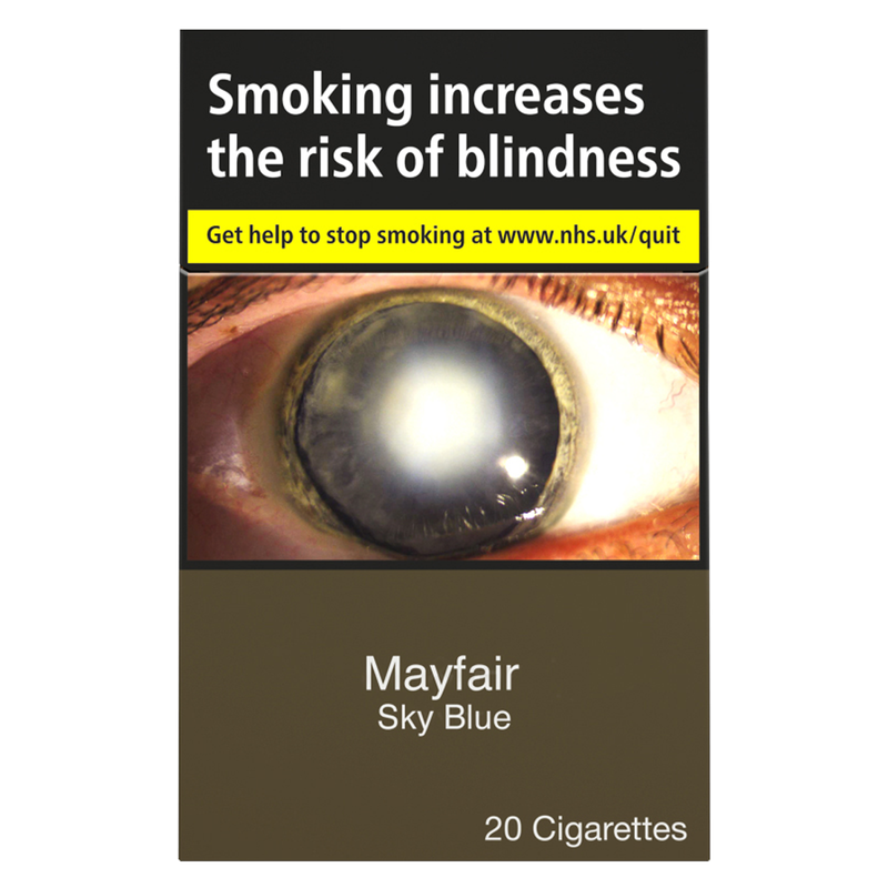 Mayfair Sky Blue Cigarettes, 20pcs