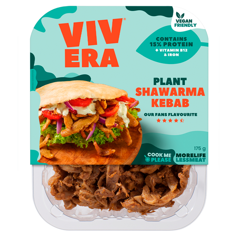 Vivera Veggie Shawarma Kebab, 175g
