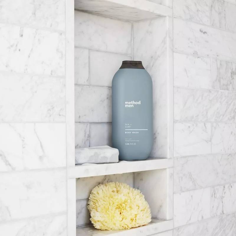 Method Mens Body Wash, Sea & Surf, 18oz