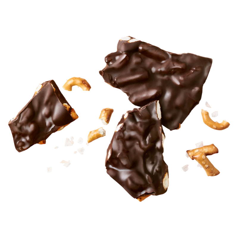 barkTHINS Dark Chocolate Pretzel & Sea Salt Snacking Chocolate, 4.7 oz