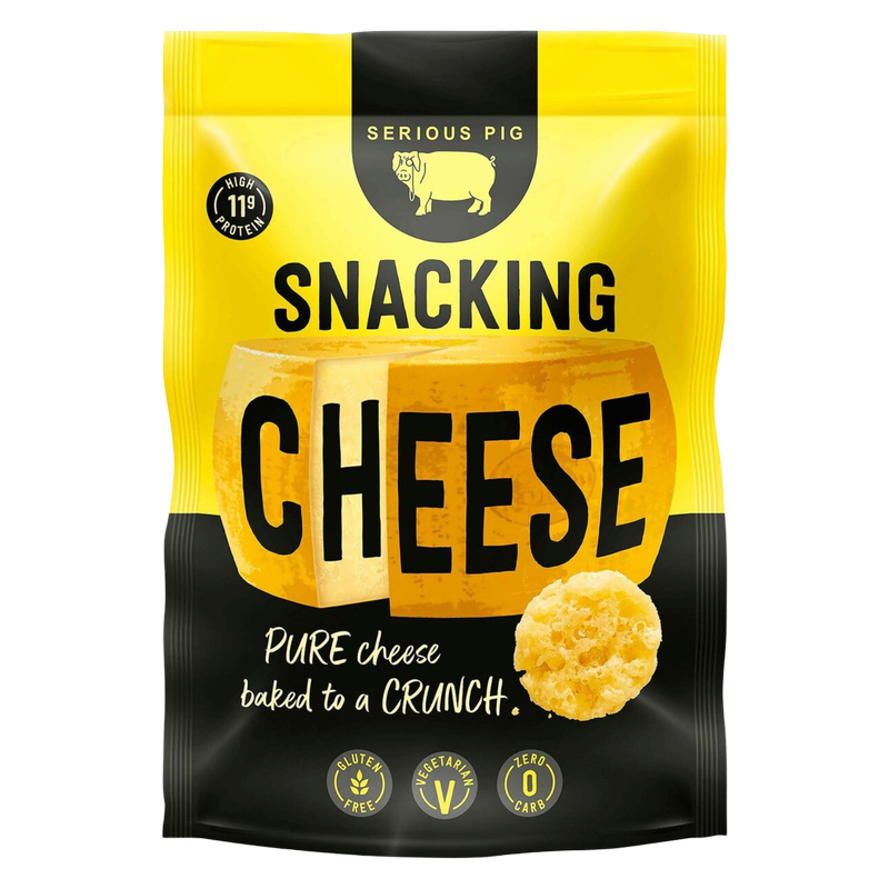 Serious Pig Crunchy Snacking Cheese, 24g