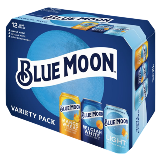 Blue Moon Variety Pack 12pk 12oz Can