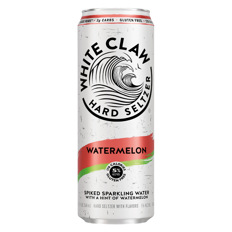 White Claw Watermelon Single 19.2oz Can 5% ABV