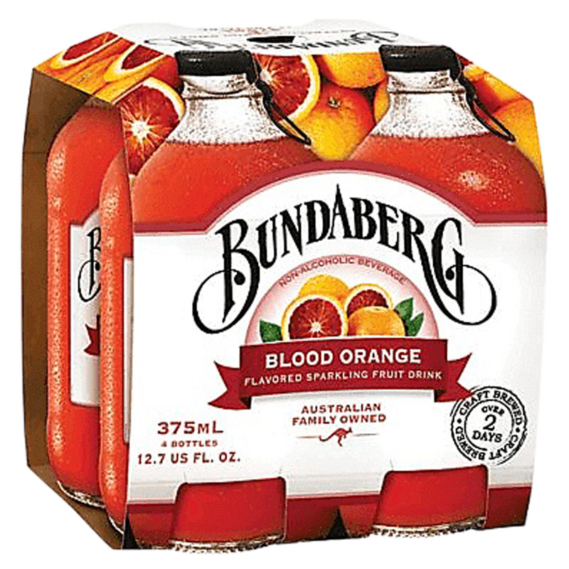 Bundaberg Blood Orange 4pk 375ml