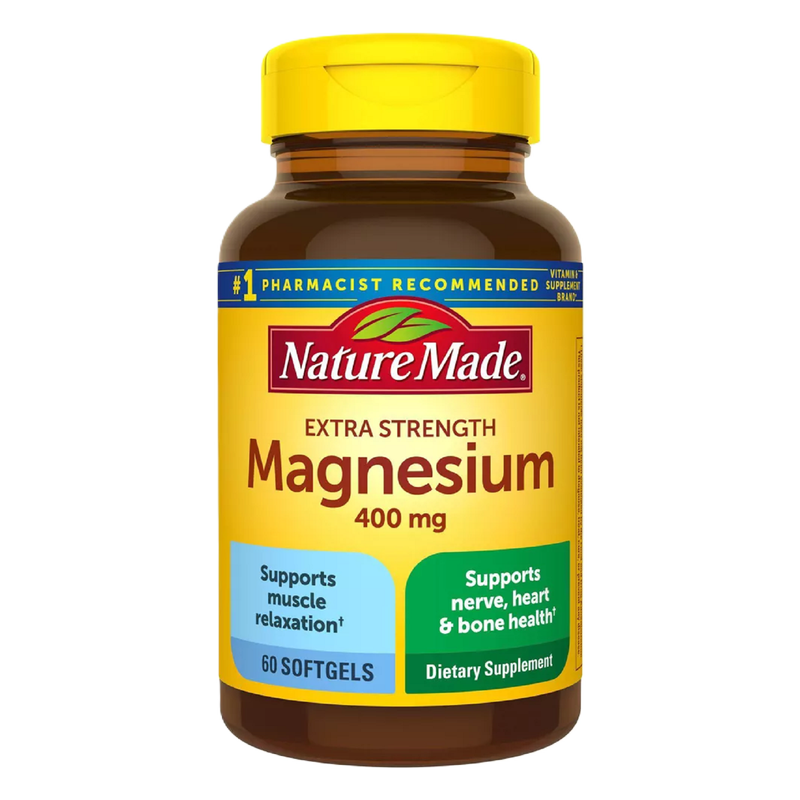 Nature Made 400mg Magnesium Softgels 60 ct