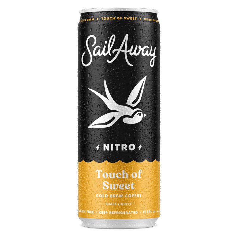 Sail Away Touch of Sweet Nitro Cold Brew 11.5oz Can