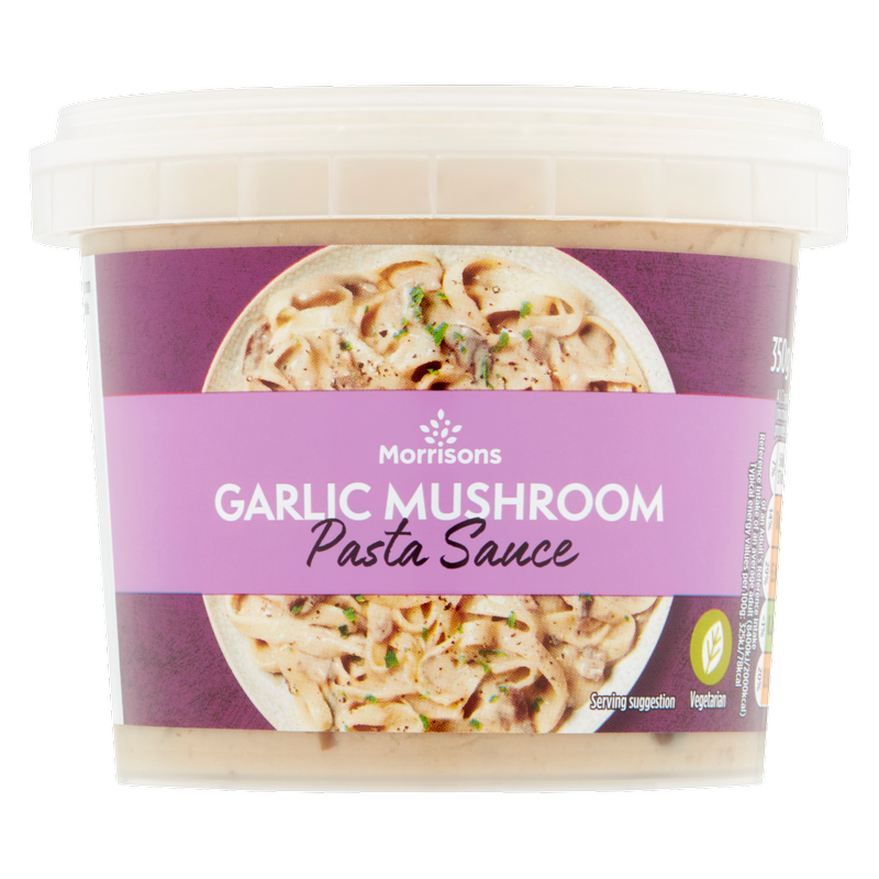 Morrisons Garlic Mushroom Pasta Sauce, 350g