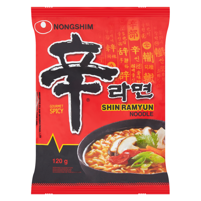 Nongshim Shin Ramyun (Packet Noodle), 120g