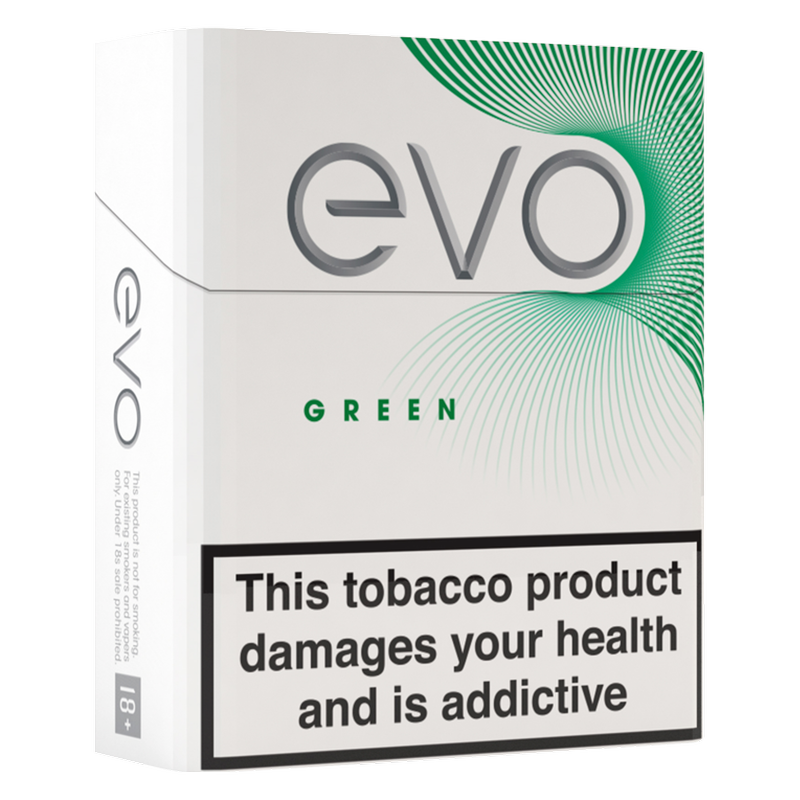 Evo Tobacco Sticks Green GB, 20pcs