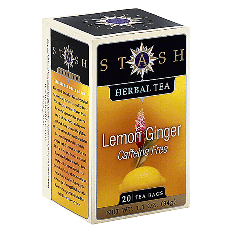 Stash Lemon Ginger Tea 20ct