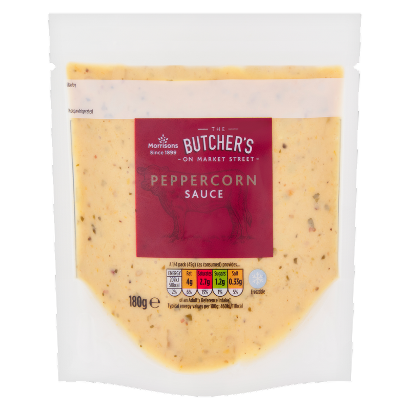 Morrisons Peppercorn Sauce, 180g