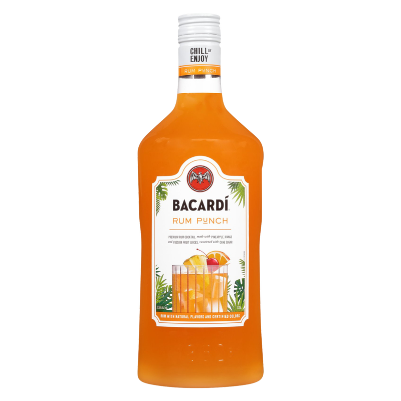 Bacardi Rum Punch RTD Cocktail 1.75L