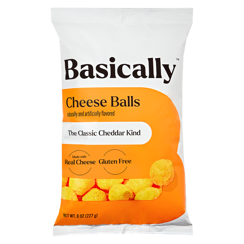 Basically Classic Cheddar Cheese Balls 8 oz 