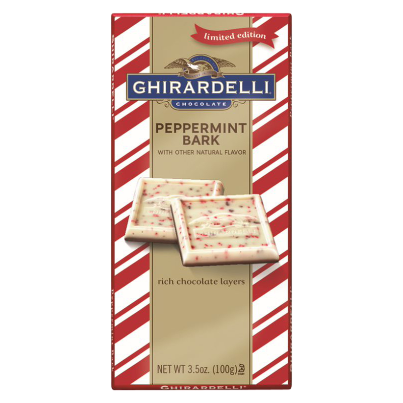 Ghirardelli Peppermint Bark Bar 3.5oz
