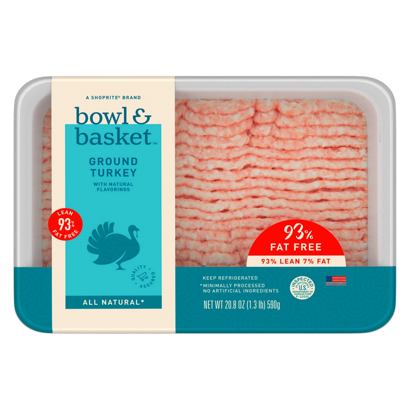 Bowl & Basket Fresh Ground Turkey - 20.8oz
