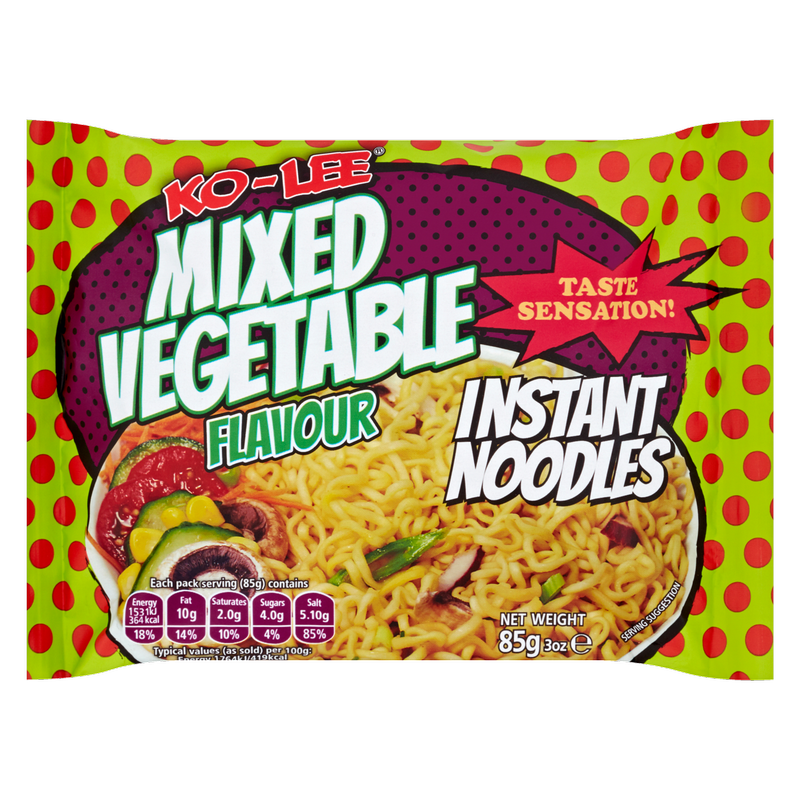 Ko-Lee Instant Noodles Mixed Vegetable Flavour, 85g