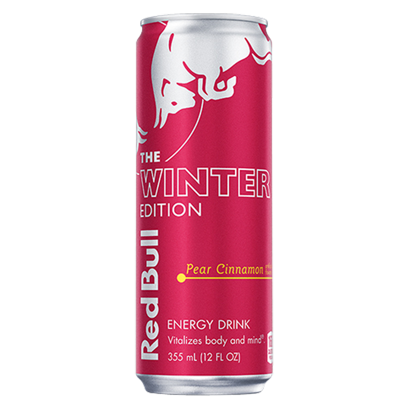Red Bull Energy Drink, The Winter Edition, Pear Cinnamon, 12 Fl Oz