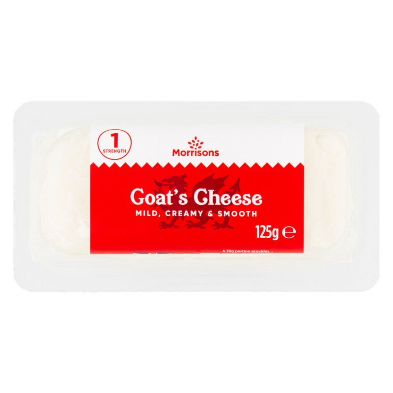 Morrisons Welsh Goats Cheese, 125g