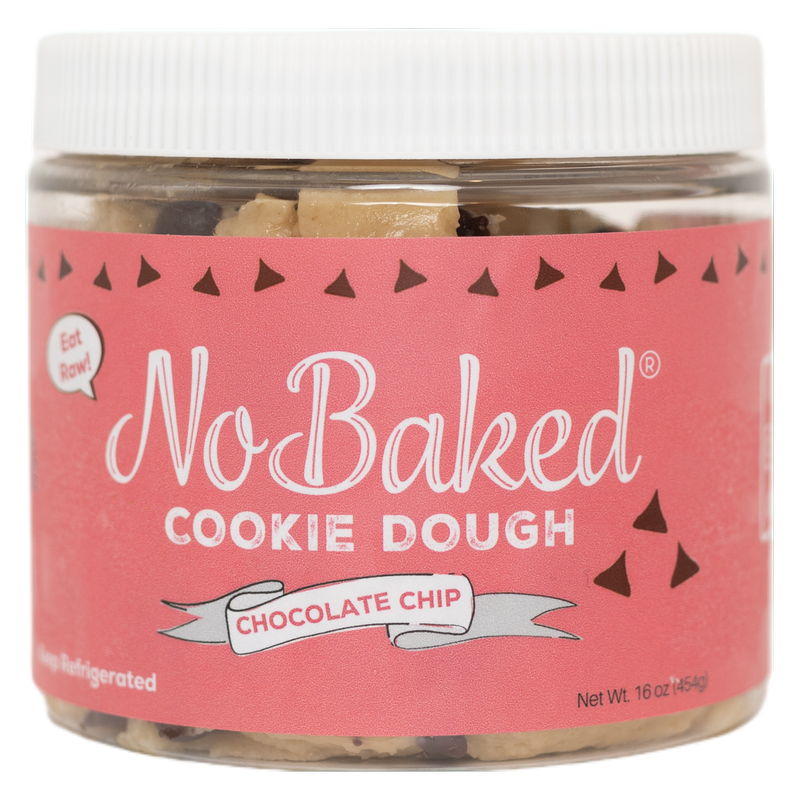 Nobaked Edible Chocolate Chip Cookie Dough - 16oz