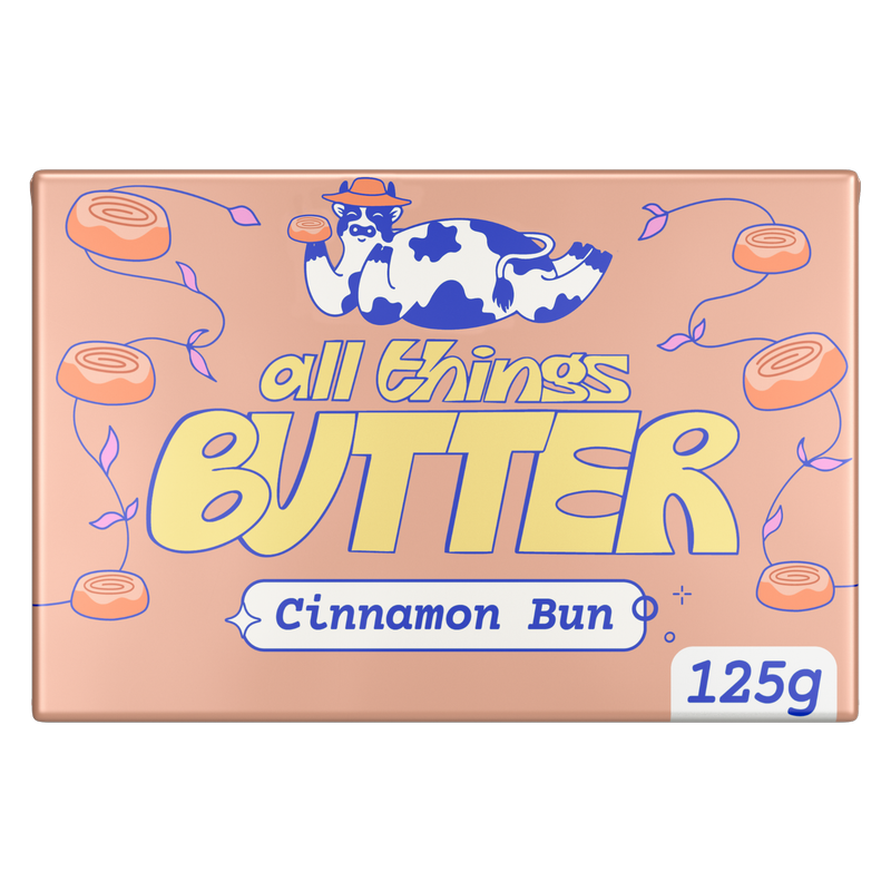 All Things Butter Cinnamon Bun Butter, 125g