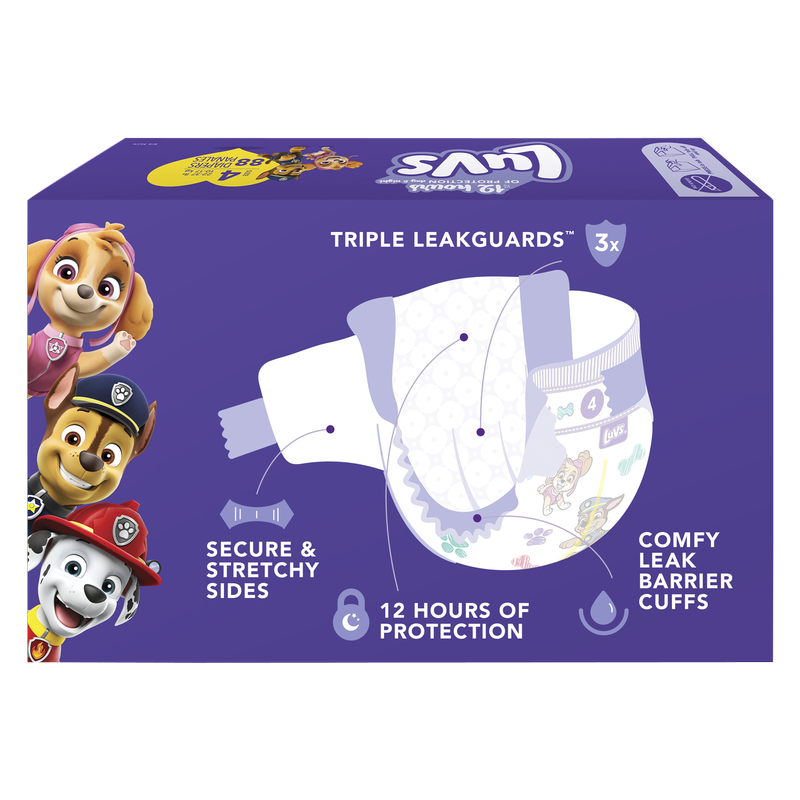 Luvs Size 3 Family Pack 92 ct