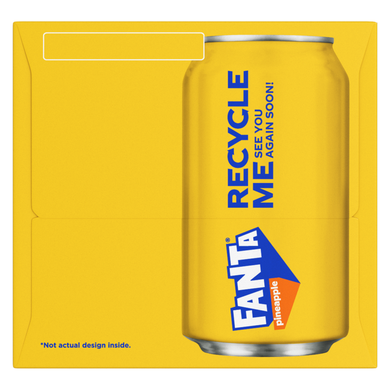 Fanta Pineapple (12PK 12 OZ)