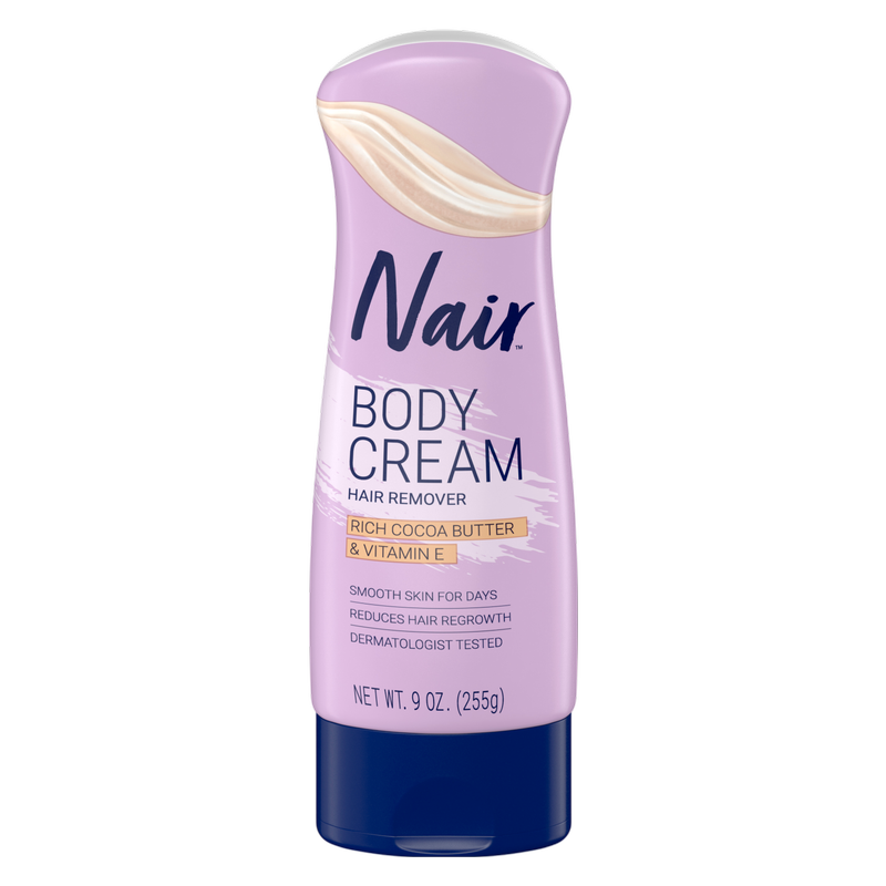 Nair Hair Removal Body Cream With Cocoa Butter and Vitamin E 9oz