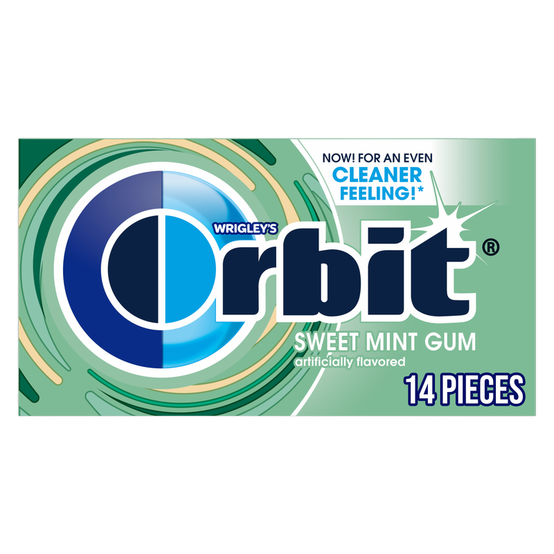 Orbit Sugar Free Gum Sweet Mint 14ct