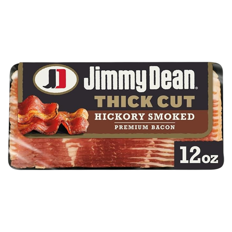 Jimmy Dean Premium Hickory Smoked Thick Cut Bacon, 12 oz