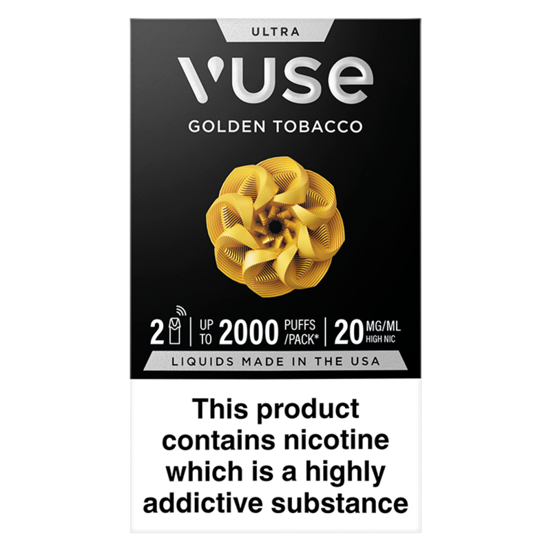 Vuse Ultra Pod Golden Tobacco 20mg/ml, 2pcs