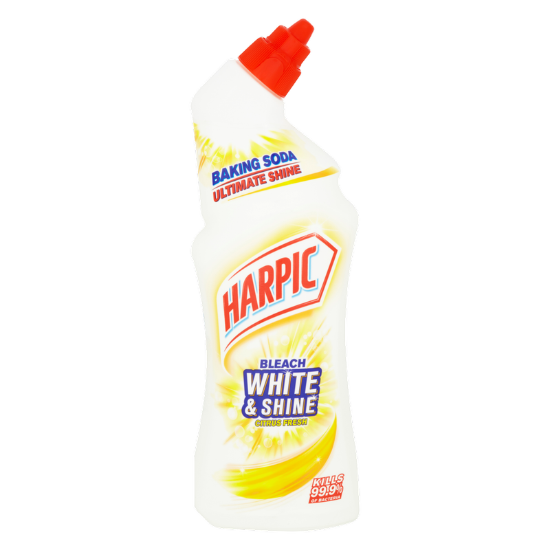 Harpic White and Shine Bleach Citrus, 750ml
