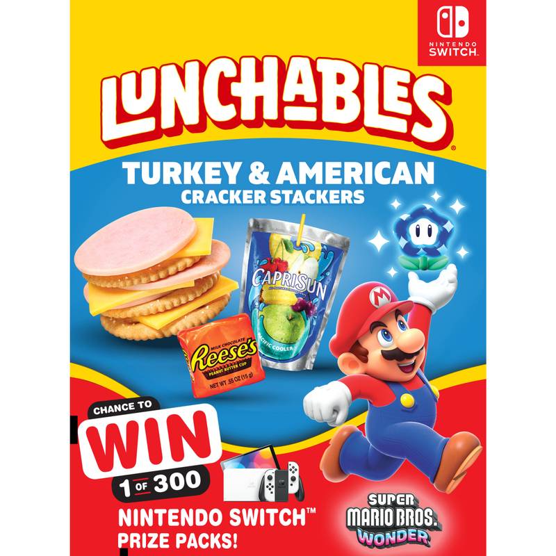 Lunchables Turkey & American Cheese Lunch Combinations with Caprisun - 8.9oz