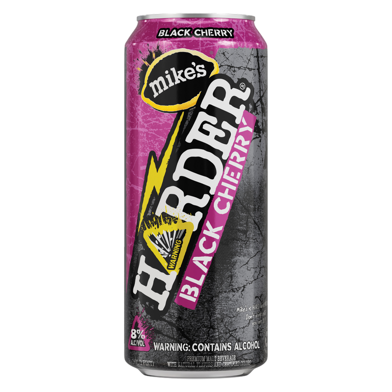 Mike's Harder Black Cherry Lemonade Single 16 oz Can 8.0% ABV