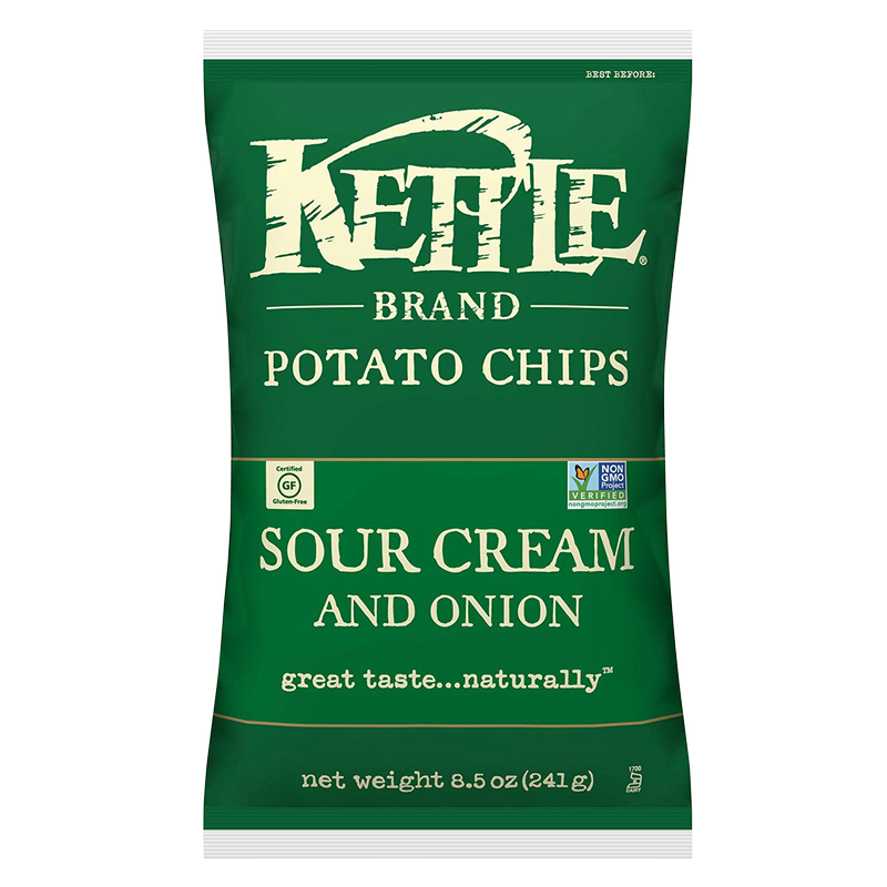Kettle Brand Sour Cream & Onion Potato Chips 8.5oz