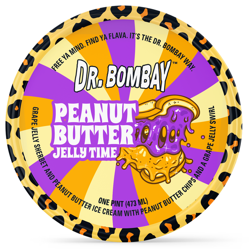 Dr. Bombay Peanutbutter Jelly Time, 16 oz Pint