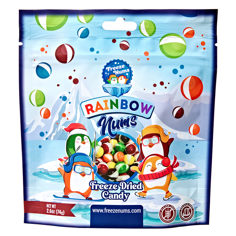 Rainbow Nums Freeze Dried Candy 2.6oz