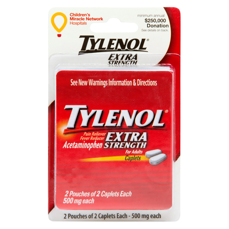 Tylenol Extra Strength 4 Caps
