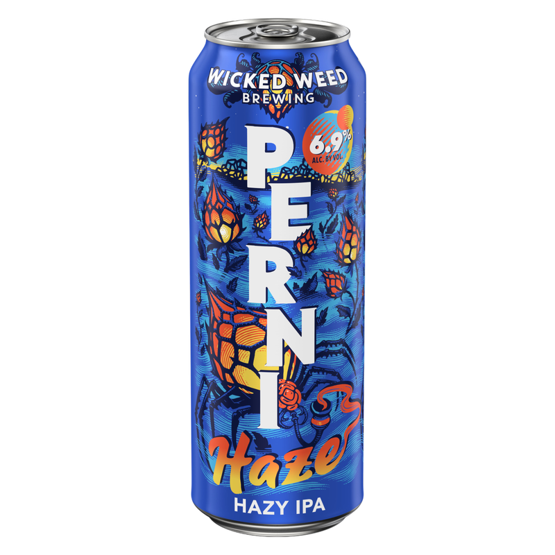 Wicked Weed Perni Haze Hazy IPA 19.2oz Can