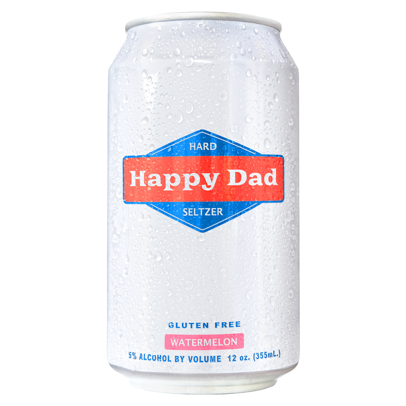 Happy Dad Hard Seltzer Watermelon 12pk 12oz Can 5.0% ABV