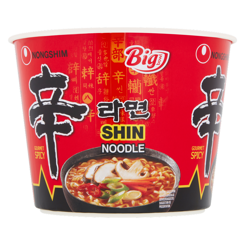 Nongshim Shin Big Bowl Instant Noodles, 114g