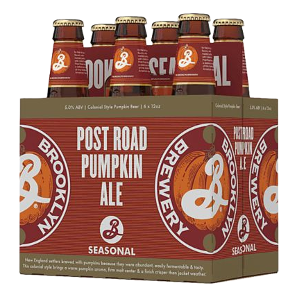 Brooklyn Brewery Post Road Pumpkin Ale (6PKB 12 OZ)