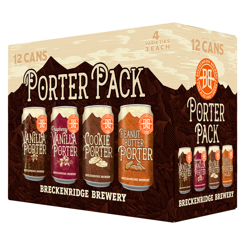 Breckenridge Porter Pack 12pk 12oz Can 5.0% ABV