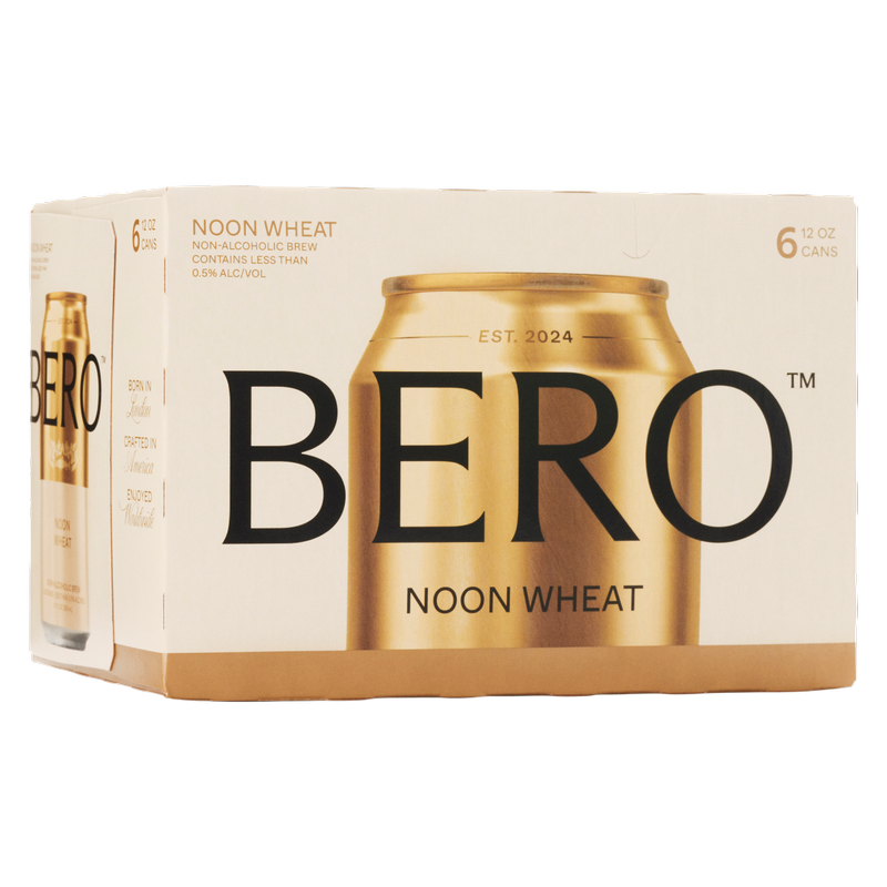 BERO Noon Wheat Non-Alcoholic 6pk 12oz Can