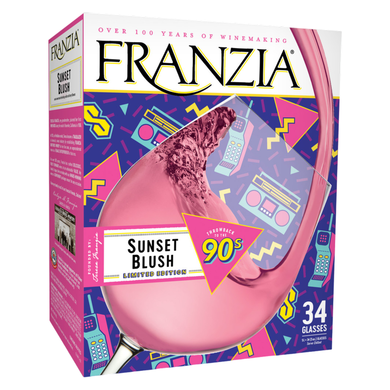 Franzia Sunset Blush 5L Box 10% ABV