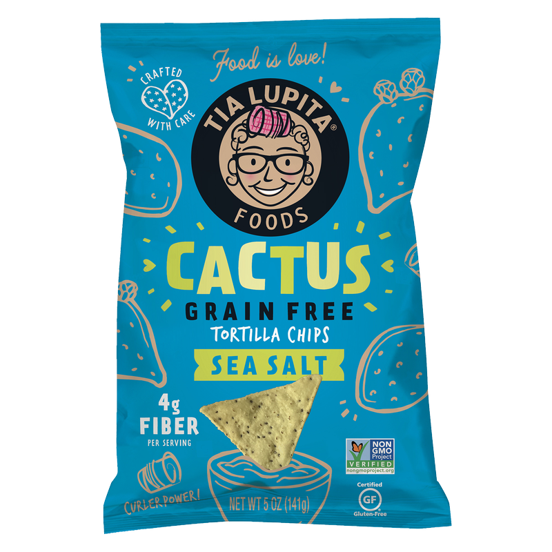 Tia Lupita Cactus Chips Sea Salt 5oz