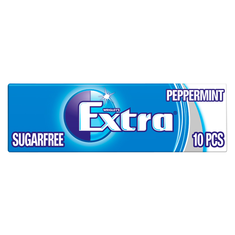 Wrigley's Extra Peppermint Gum, 10s