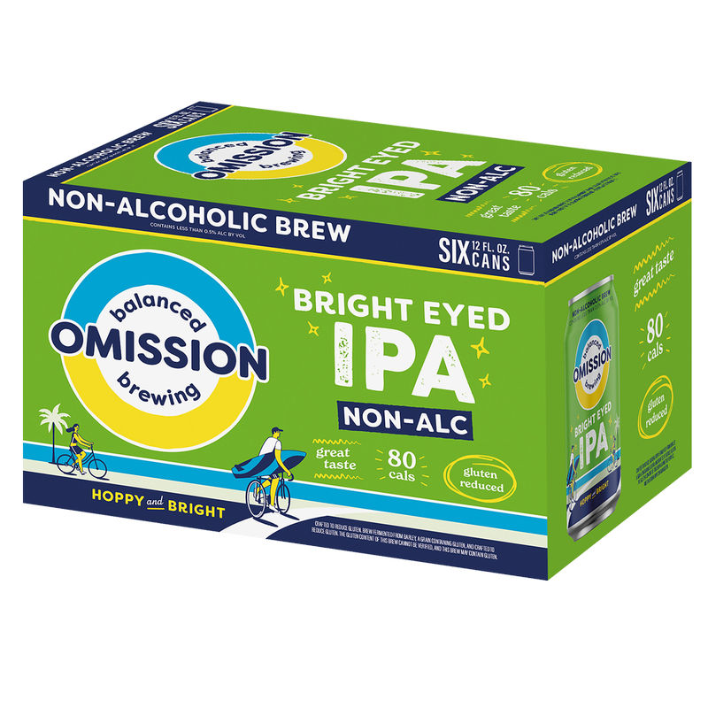 Omission Bright Eyed IPA Non-Alcoholic 6pk 12oz Cans