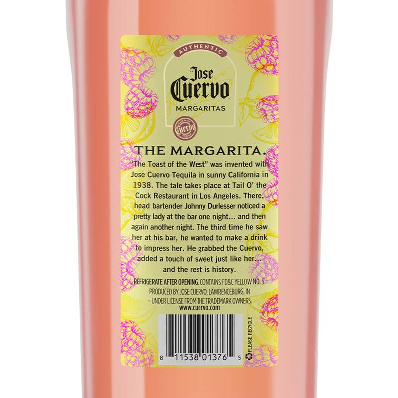 Jose Cuervo Authentic Margarita Pink Lemonade Ready to Drink Cocktail 1.75L 9.95% ABV