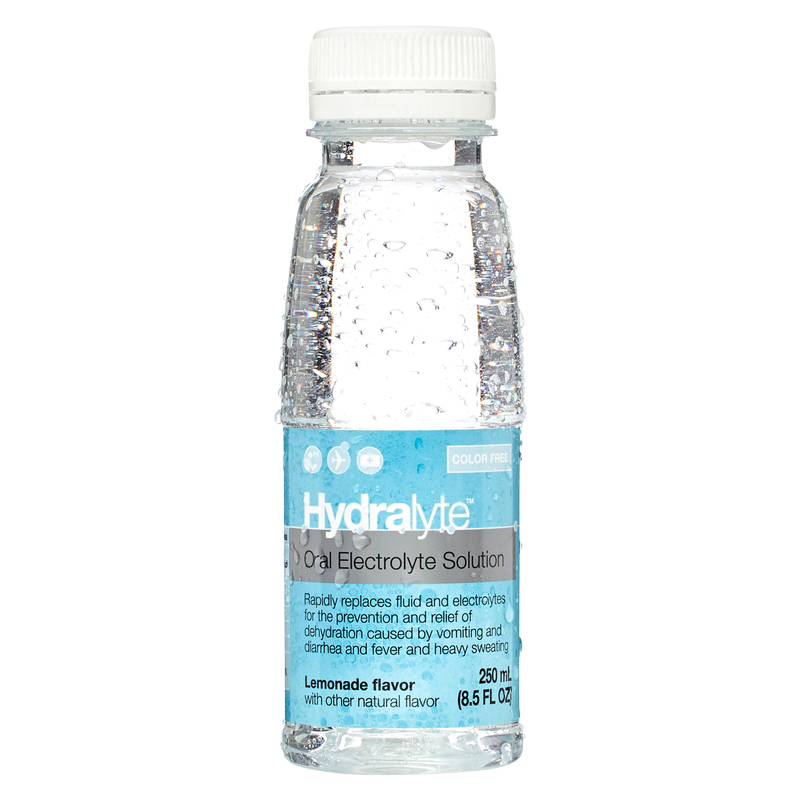 Hydralyte Color Free Lemonade 8.5oz