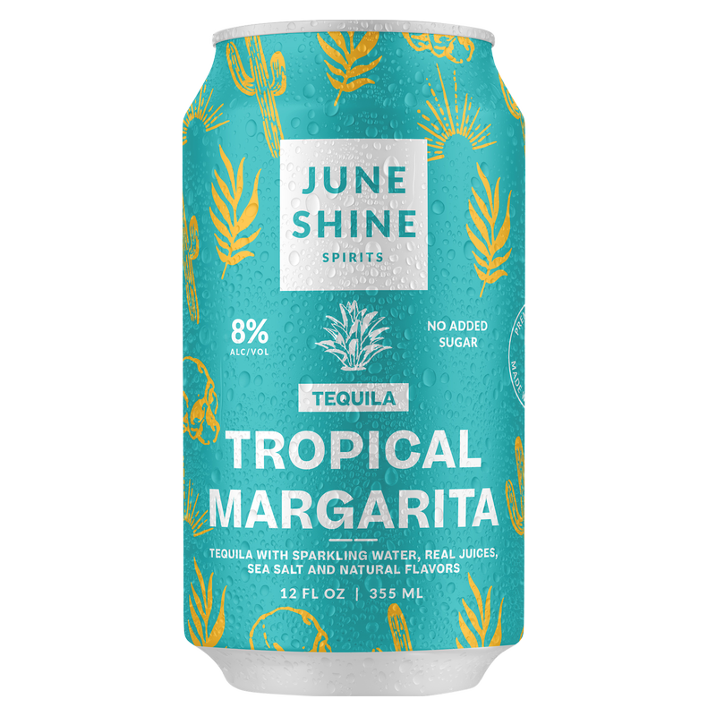 JuneShine Tropical Margarita Single 12oz Can 8% ABV